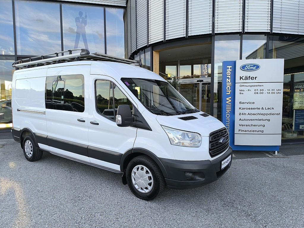 Ford Transit Kastenwagen Doppelkabine L3H2 350 Trend 2,0l EcoBlue Diesel 130Ps KW/DK L3H2 350 Trend 2,0l EcoBlue Diesel 130Ps