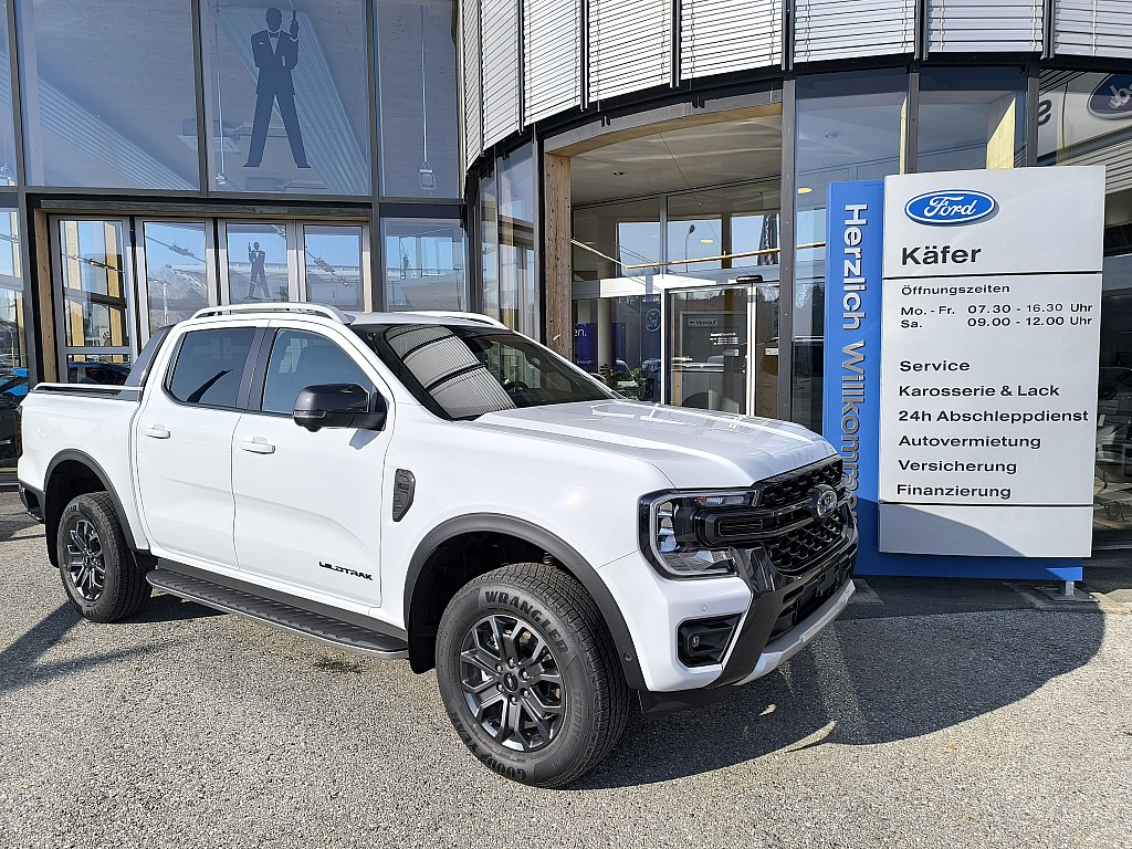 Ford RANGER DOPPELKABINE WILDTRAK ALLRAD 3,2T 205PS AUTOMATIK Netto € 49.990,-- PickUp