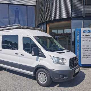 Ford Transit Kastenwagen Doppelkabine L3H2 350 Trend 2,0l EcoBlue Diesel 130Ps Netto € 14.158,--