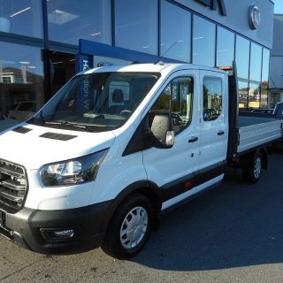 Ford TRANSIT PRITSCHENWAGEN DOPPELKABINE FRONTANTRIEB TREND L3H1 350 Netto € 32.416,- FORD TRANSIT PRITSCHENWAGEN DOPPELKABINE