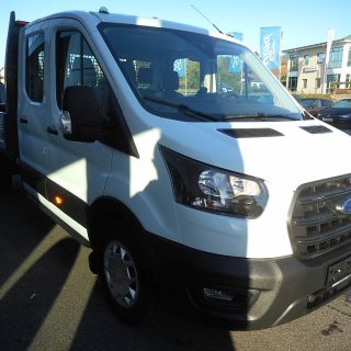 Ford TRANSIT PRITSCHENWAGEN DOPPELKABINE FRONTANTRIEB TREND L3H1 350 Netto € 32.416,- FORD TRANSIT PRITSCHENWAGEN DOPPELKABINE